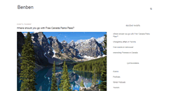 Desktop Screenshot of benben.ca
